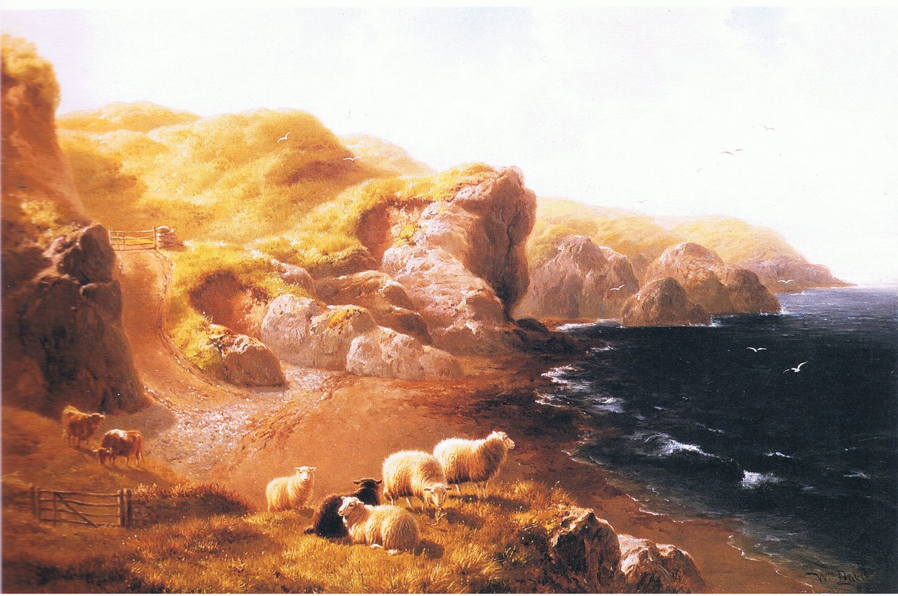 Penliech, Carnarvonshire, z nieznanego źródła czasopisma lub książki autorstwa William Davies