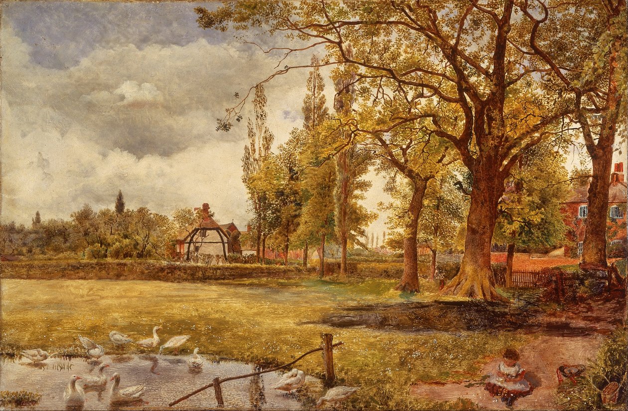 W Hale, Lancashire autorstwa William Davis