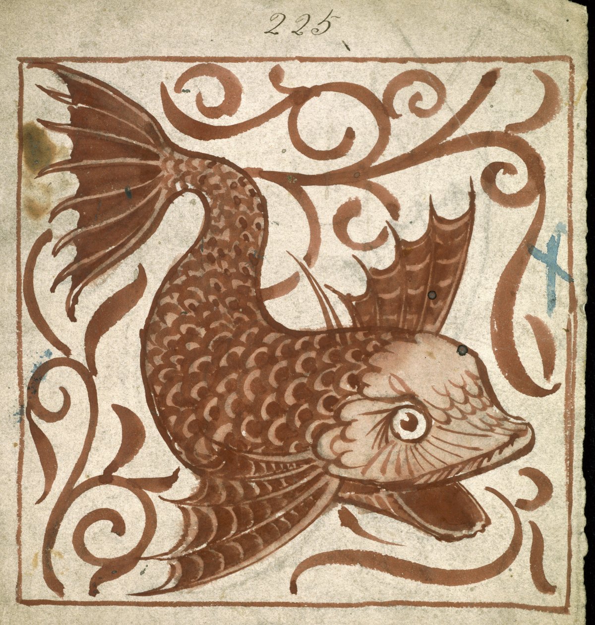 Potwór morski autorstwa William de Morgan