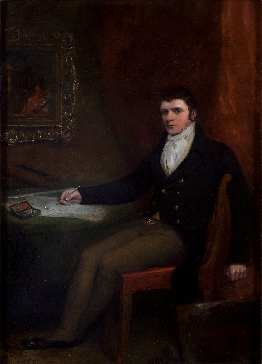 Portret Johna Dobsona autorstwa William Dixon