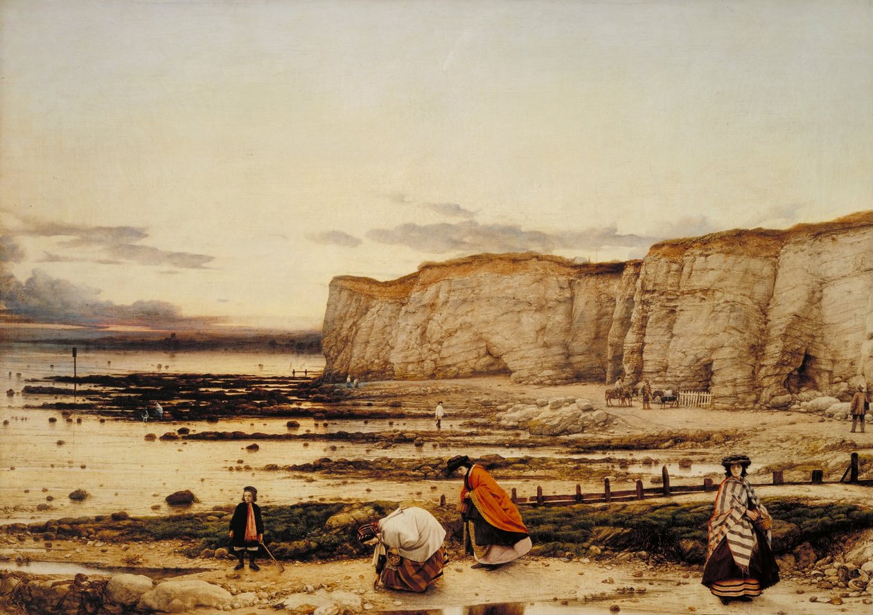 Zatoka Pegwell, Kent autorstwa William Dyce