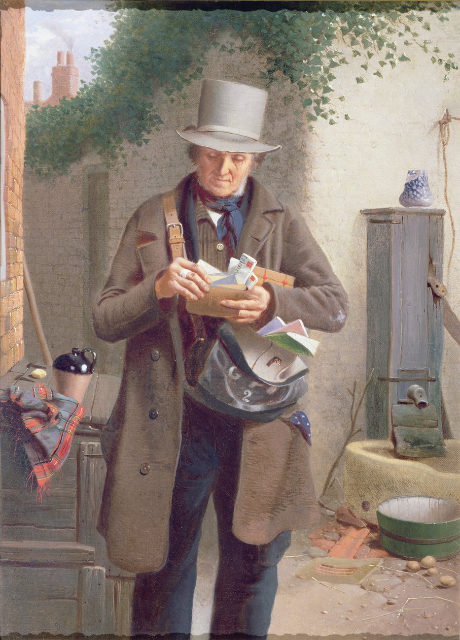 Wiejski listonosz autorstwa William Edward Millner