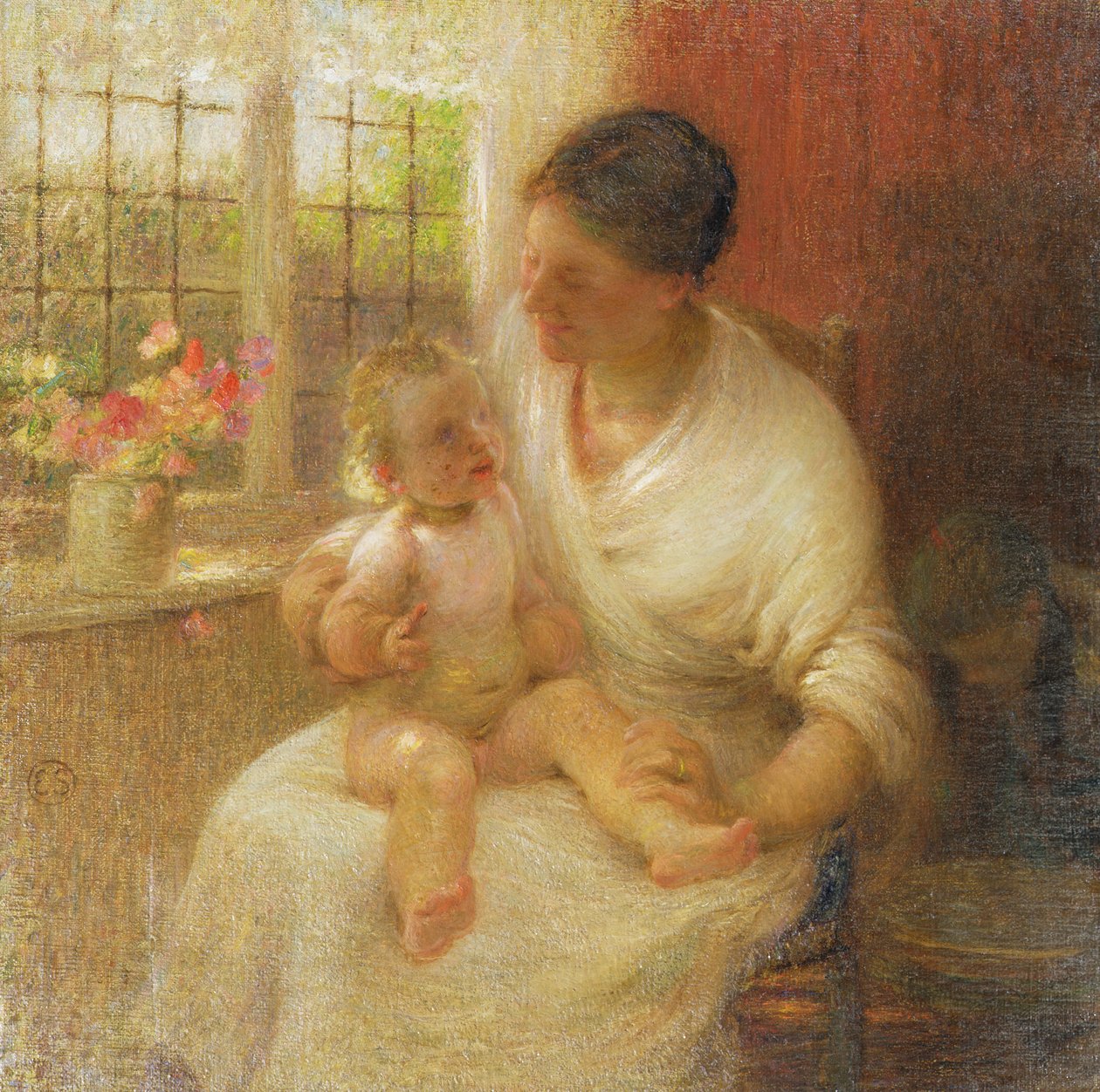 Domek Madonna, 1907 autorstwa William Edward Stott
