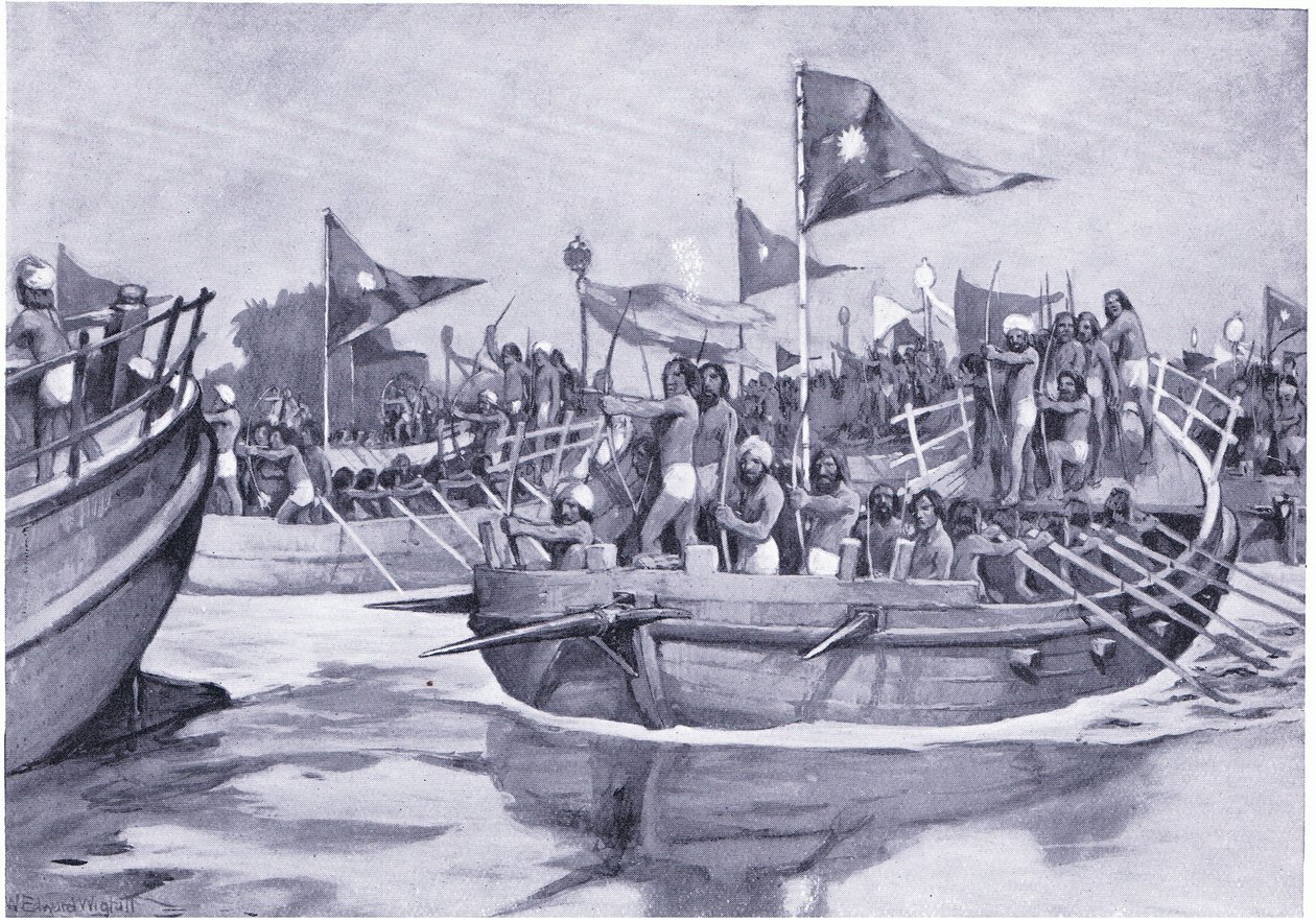 Ostatni sukces Mahmuda z Ghazni 1026 AD autorstwa William Edward Wigfull