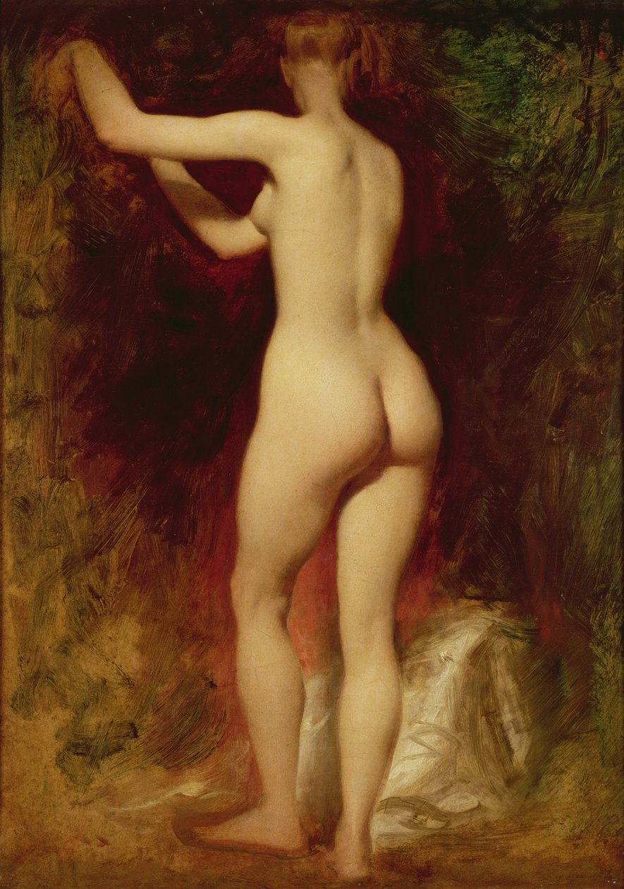 Kobieta naga od tyłu autorstwa William Etty