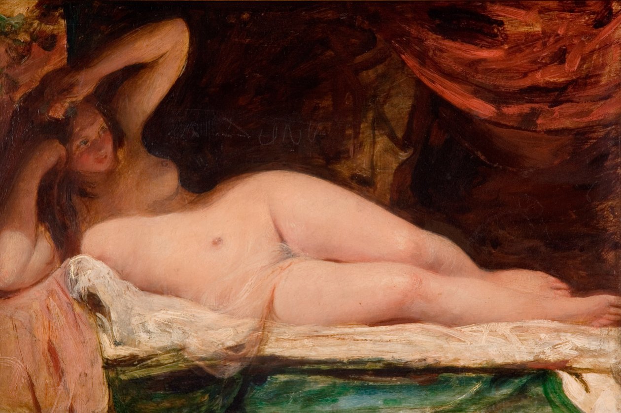 Leżąc nago autorstwa William Etty