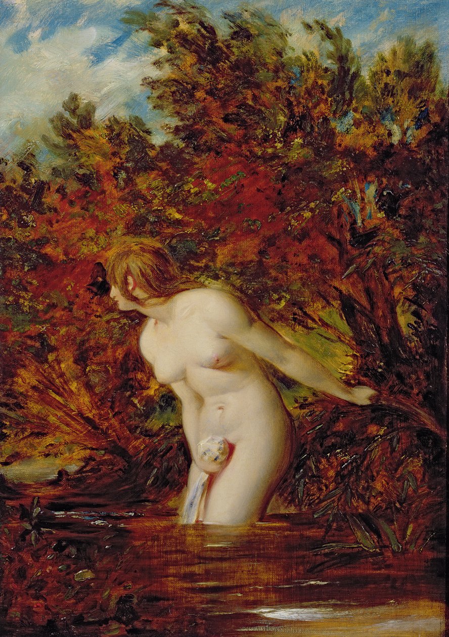 Kąpiący się autorstwa William Etty