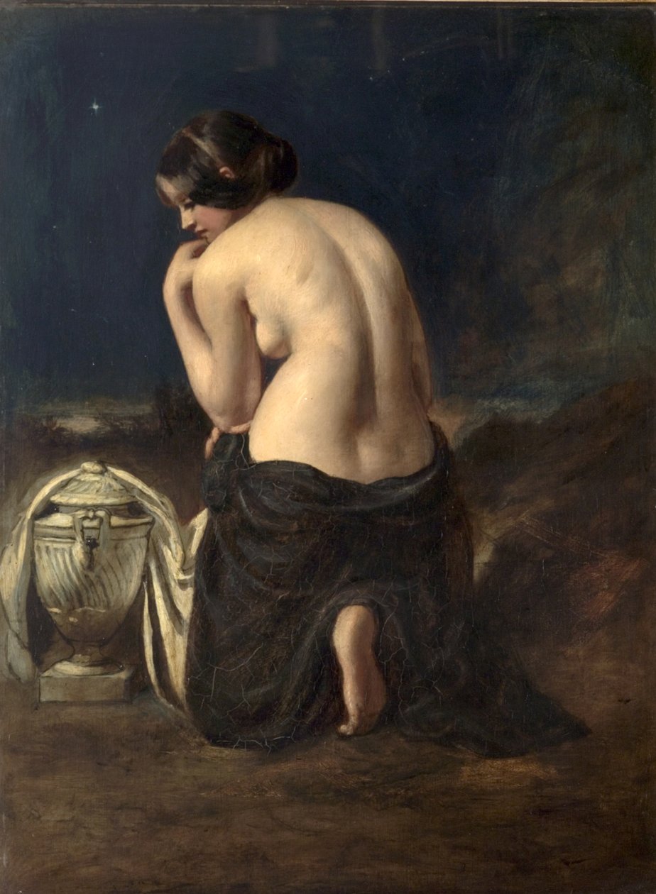 Żałobnik, 1842 autorstwa William Etty