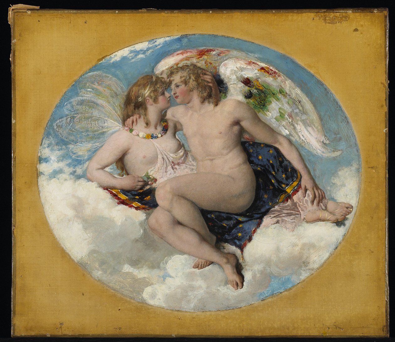 Kupidyn i Psyche autorstwa William Etty