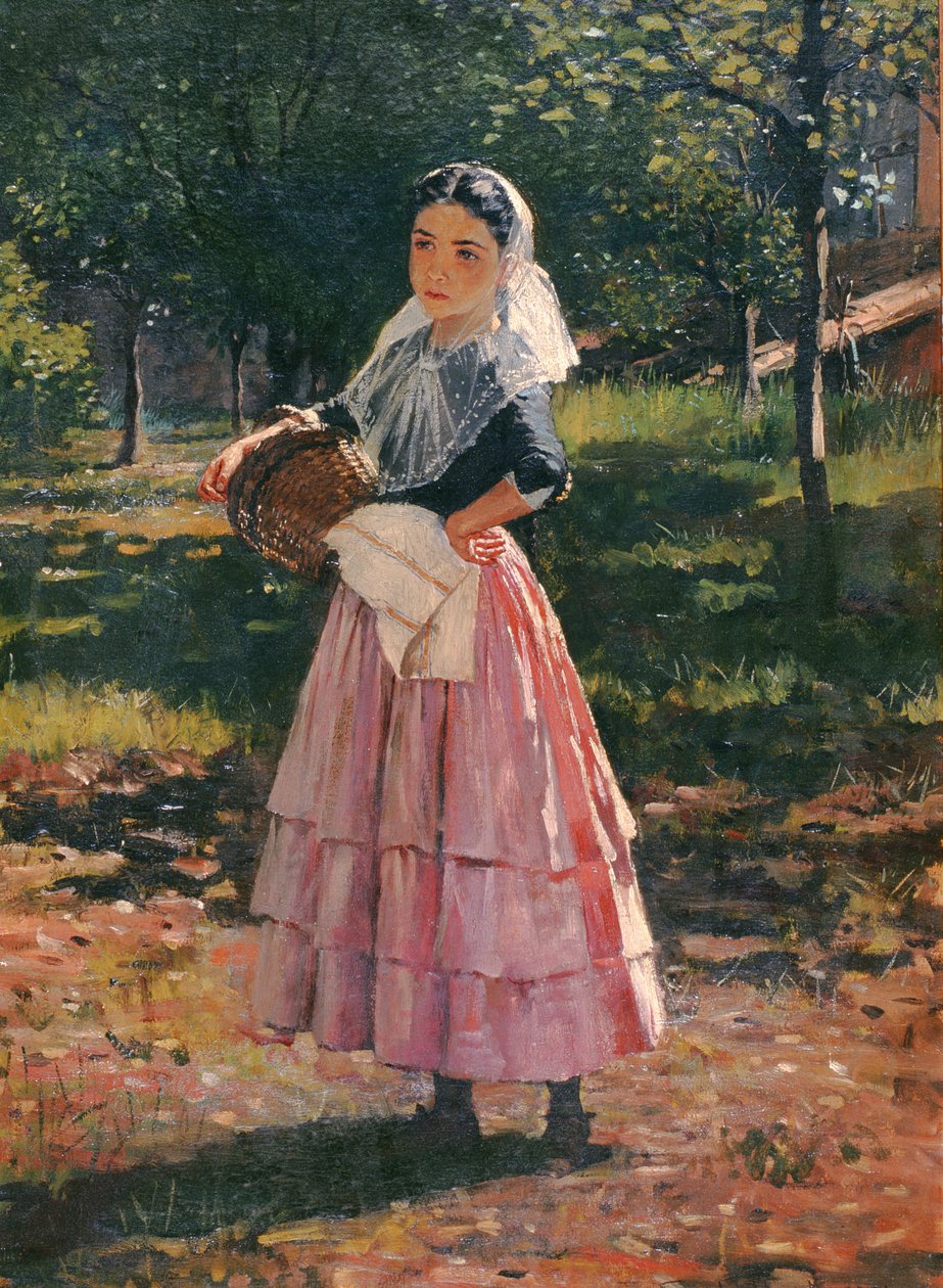 Hiszpańska dziewczyna, 1875 autorstwa William Ewart Lockhart