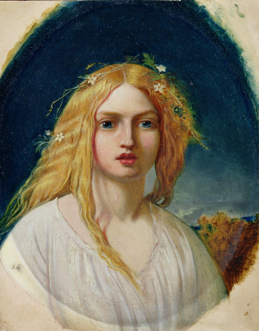 Ofelia lub Ewangelina autorstwa William Gale