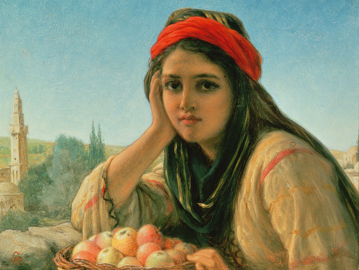 Syryjski sprzedawca owoców autorstwa William Gale
