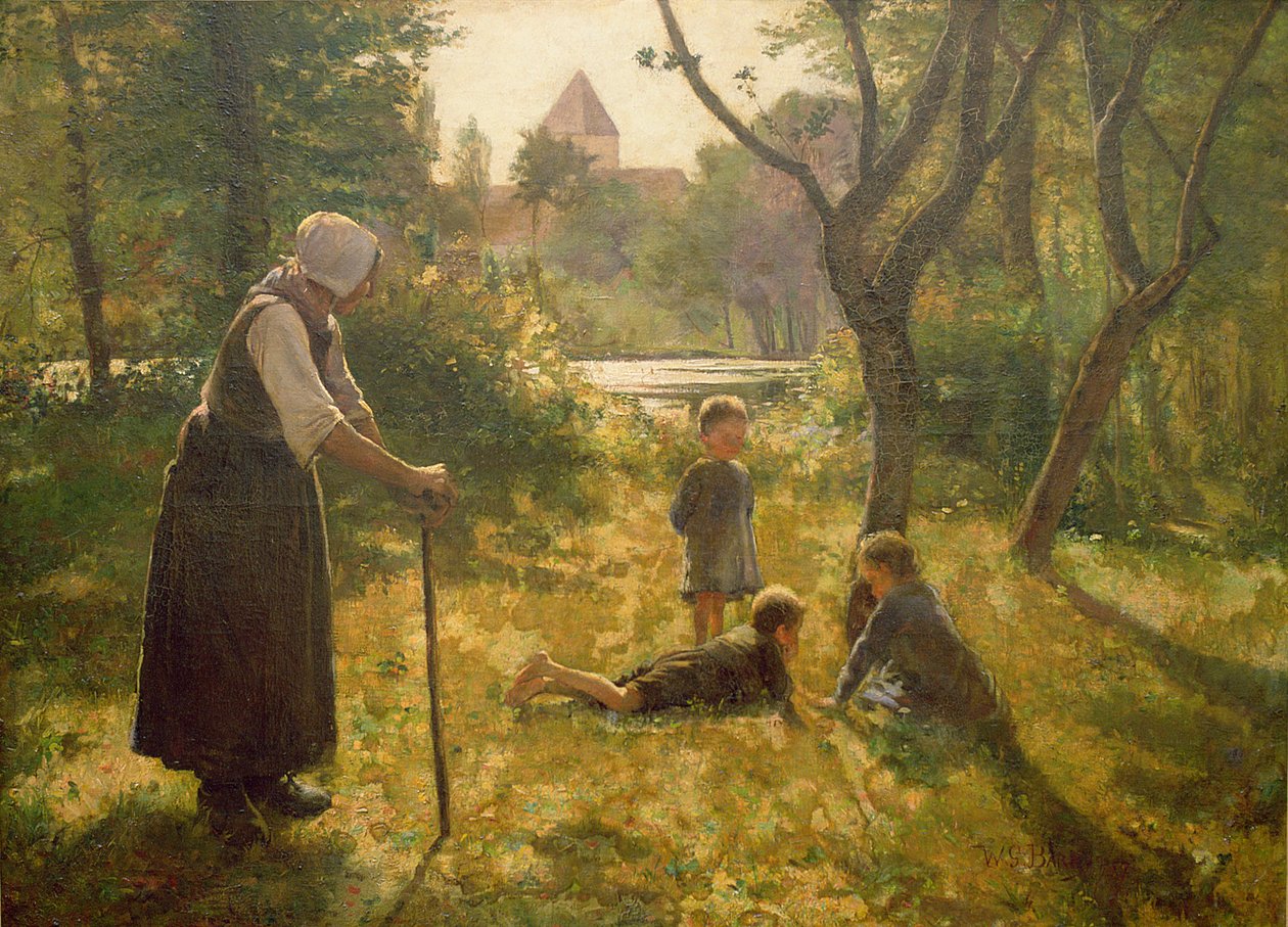 Czas leci, 1887 autorstwa William Gerard Barry