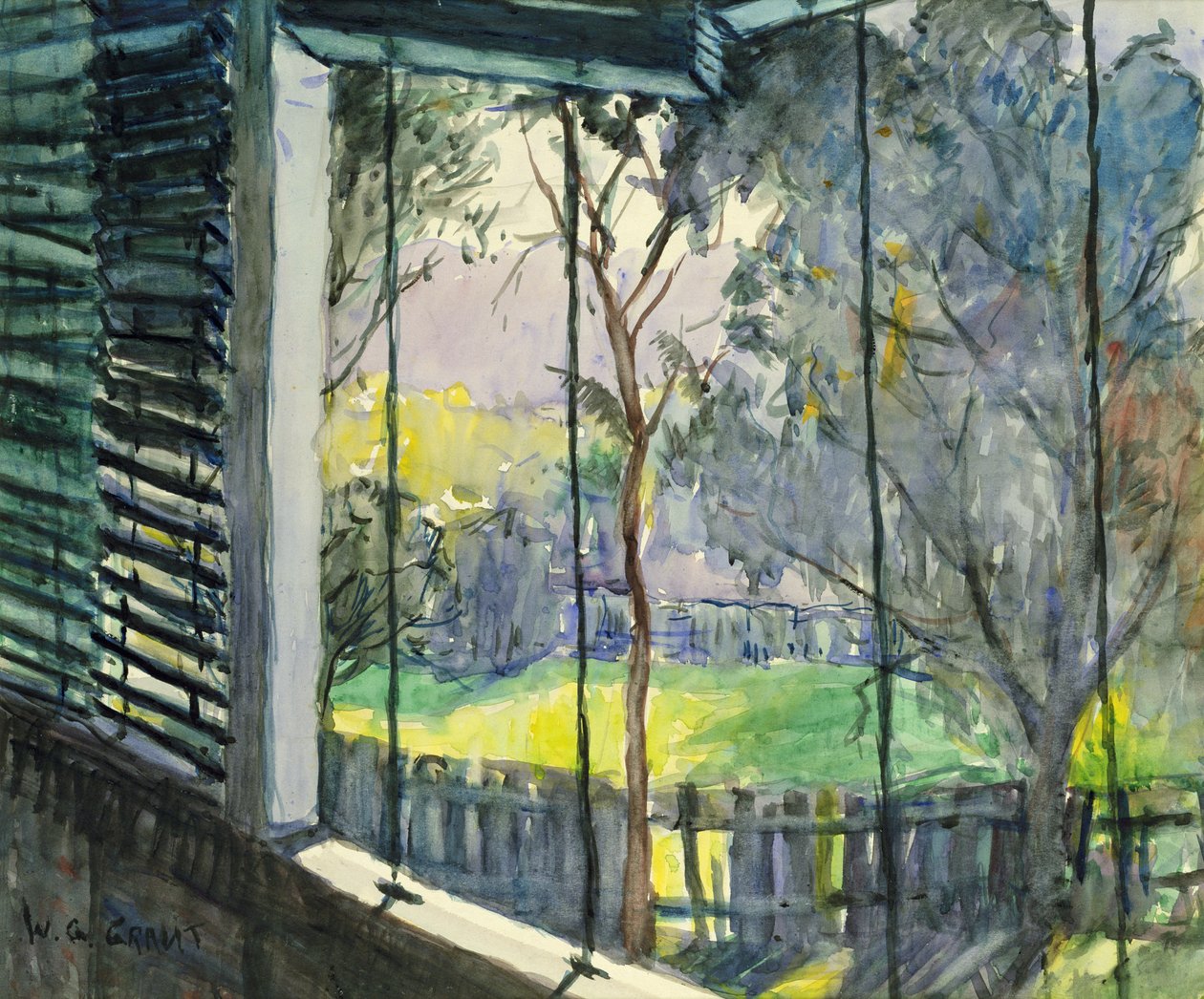 Queensland Verandah, XX wiek autorstwa William James Grant