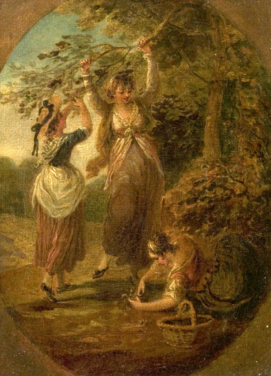 Zbieracze Orzechów autorstwa William Hamilton