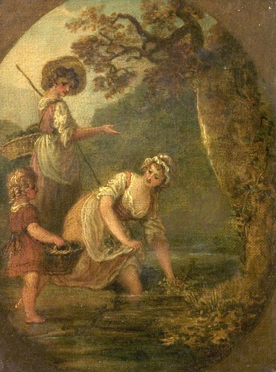 Zbieracze rzeżuchy autorstwa William Hamilton