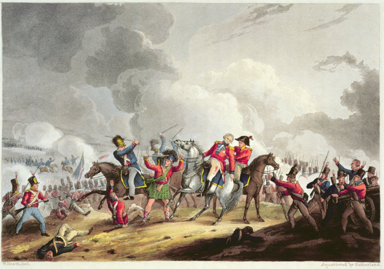Death of Sir Ralph Abercromby (1734-1801) March 21st 1801, from 