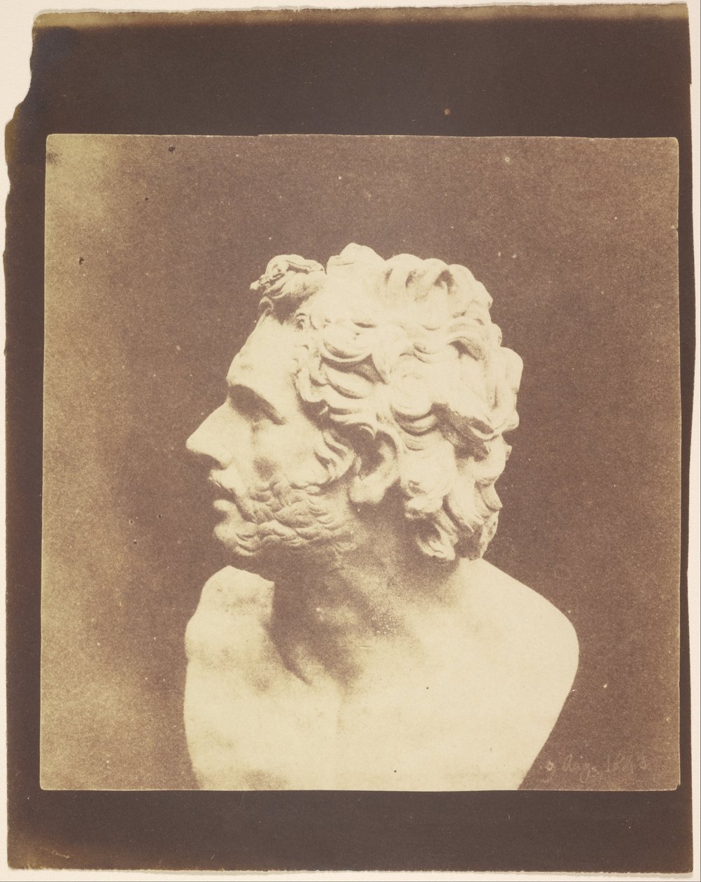 (Popiersie Patroklosa) autorstwa William Henry Fox Talbot