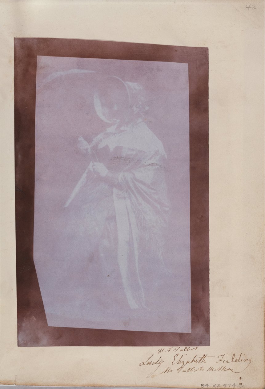 (Lady Elisabeth Feilding autorstwa William Henry Fox Talbot