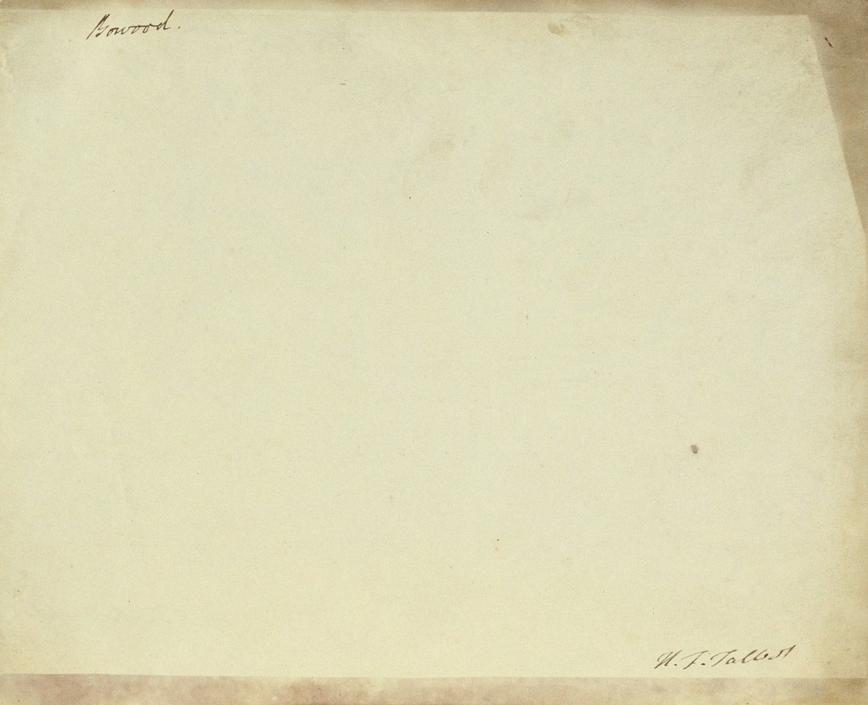 Bowooda. autorstwa William Henry Fox Talbot