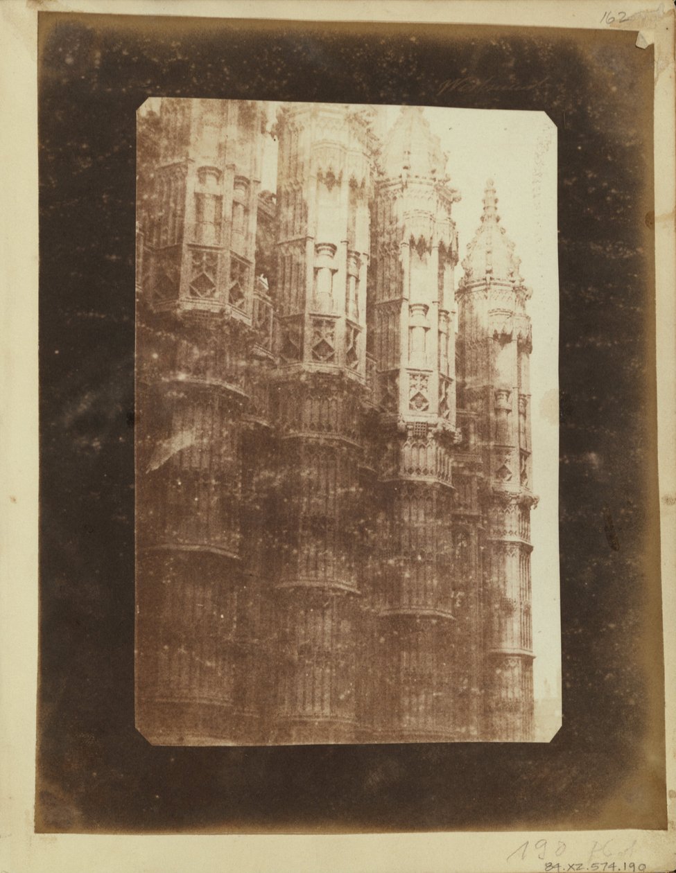 Kaplica Henryka VIII, Opactwo Westminsterskie, Londyn. autorstwa William Henry Fox Talbot