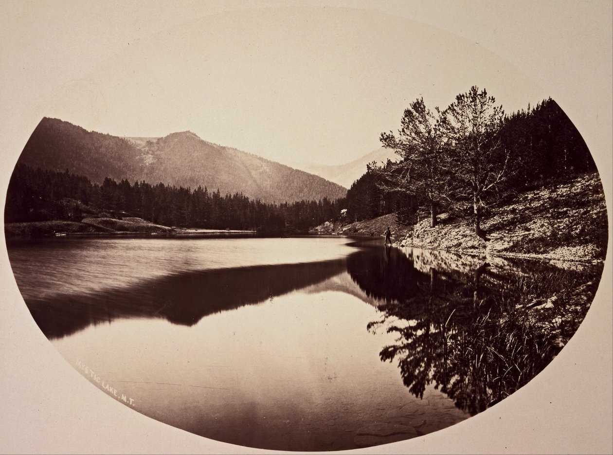 Tajemnicze Jezioro. autorstwa William Henry Jackson