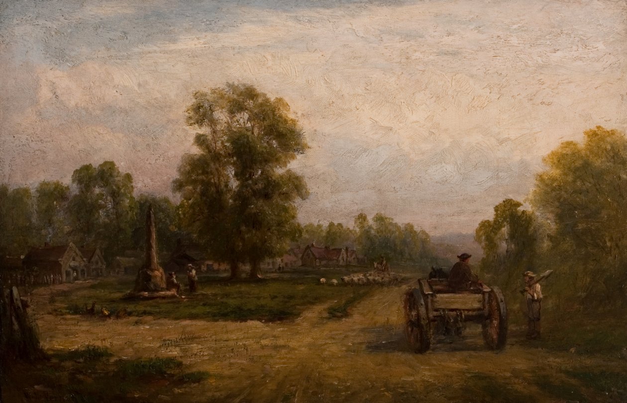 Meriden Green, koniec XIX wieku autorstwa William Henry Vernon