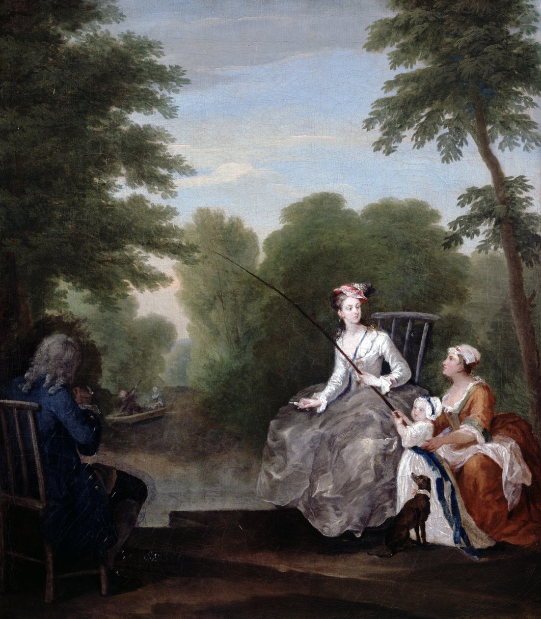 Impreza wędkarska autorstwa William Hogarth