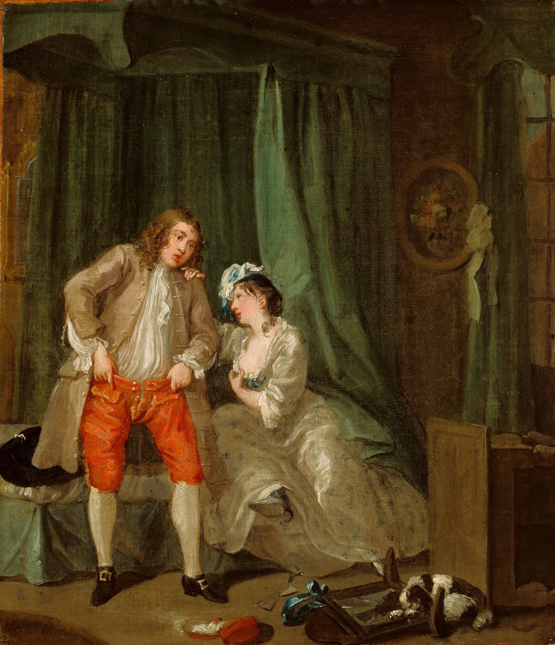 Później autorstwa William Hogarth