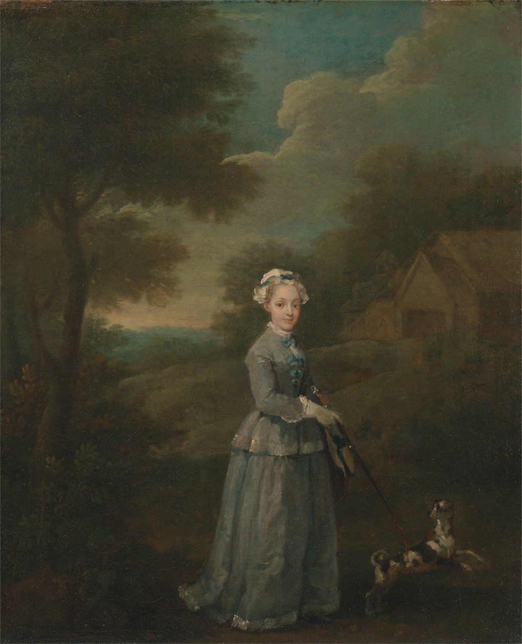 Panna Wood autorstwa William Hogarth