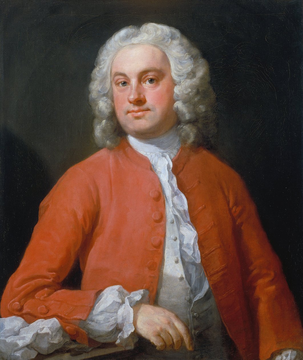 Portret mężczyzny autorstwa William Hogarth