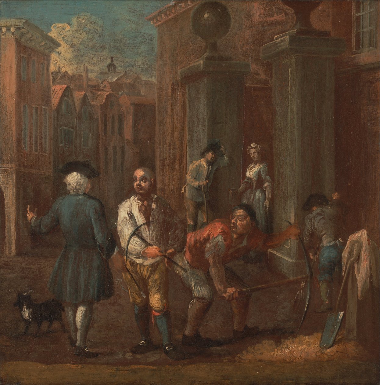 Zarejestruj się na pavour autorstwa William Hogarth