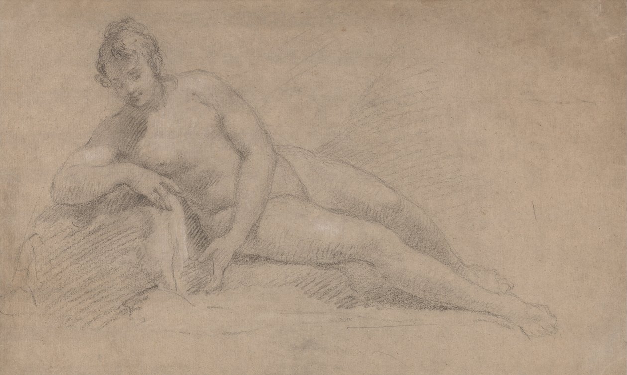 Studium aktu kobiecego autorstwa William Hogarth