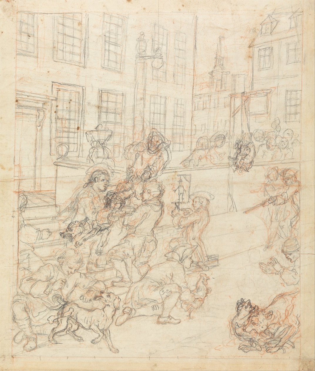 Pierwszy etap okrucieństwa autorstwa William Hogarth