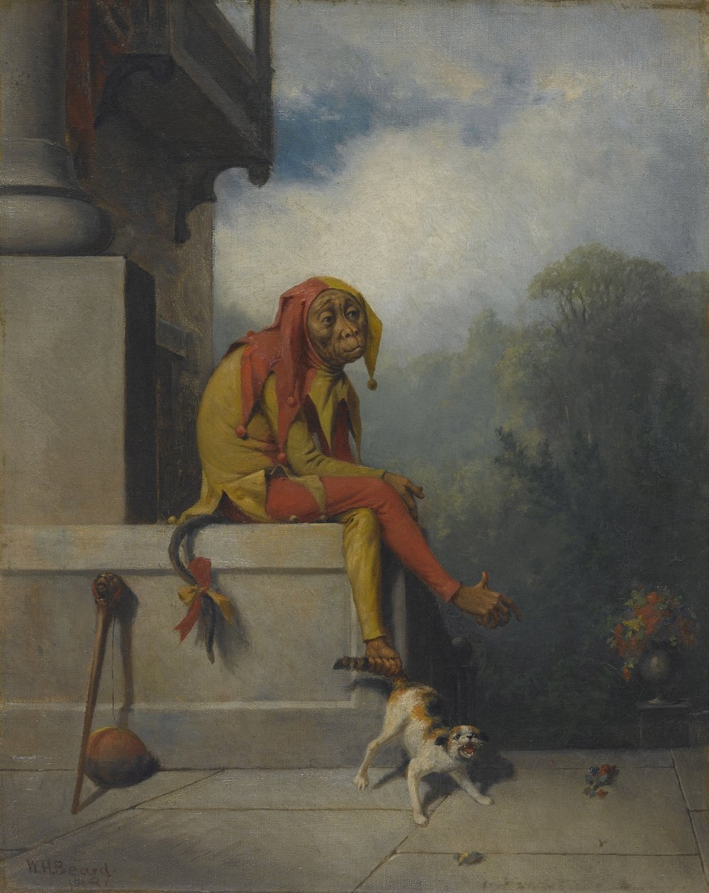Po co zostałem stworzony?, 1886 autorstwa William Holbrook Beard