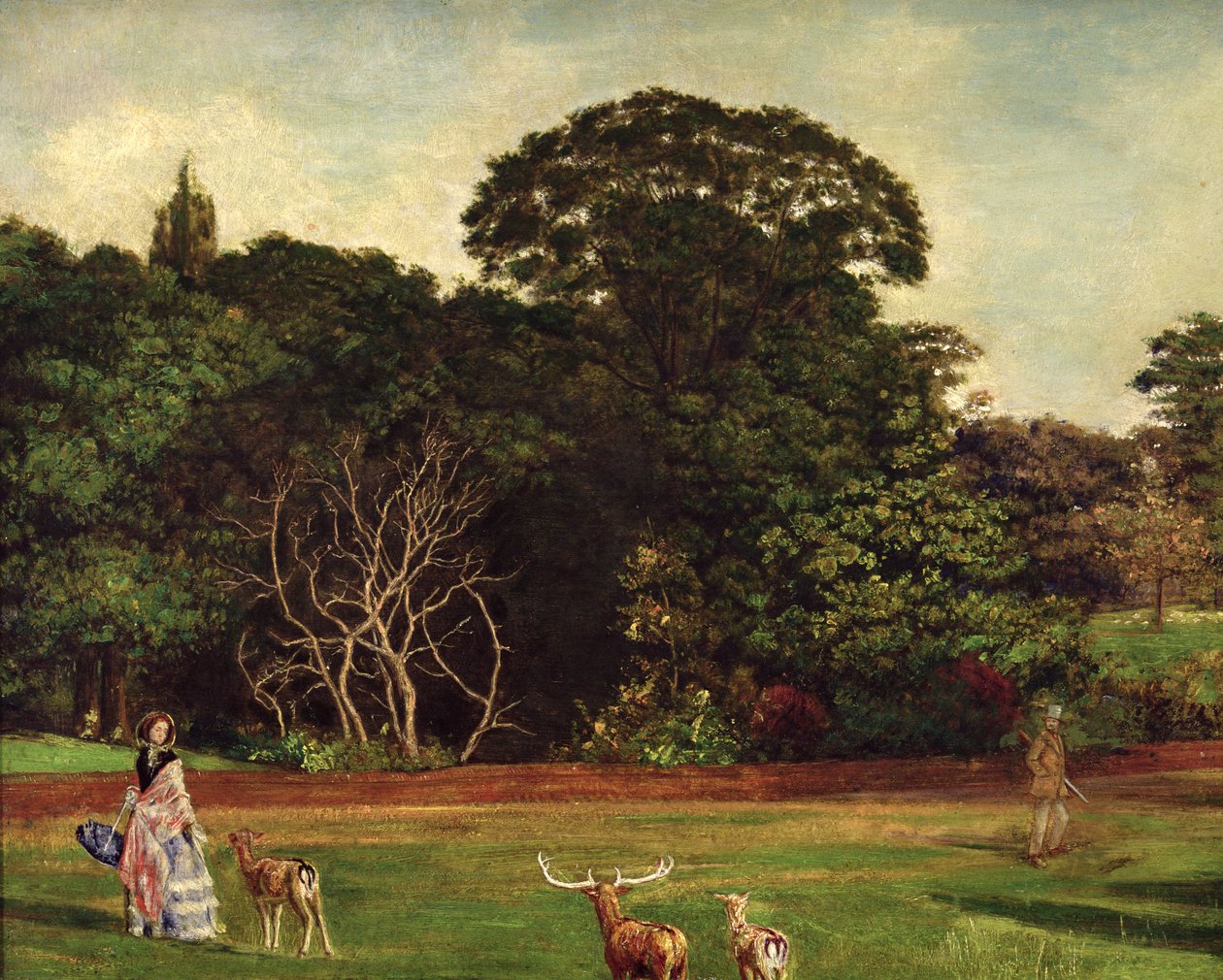 Miłość od pierwszego wejrzenia autorstwa William Holman Hunt