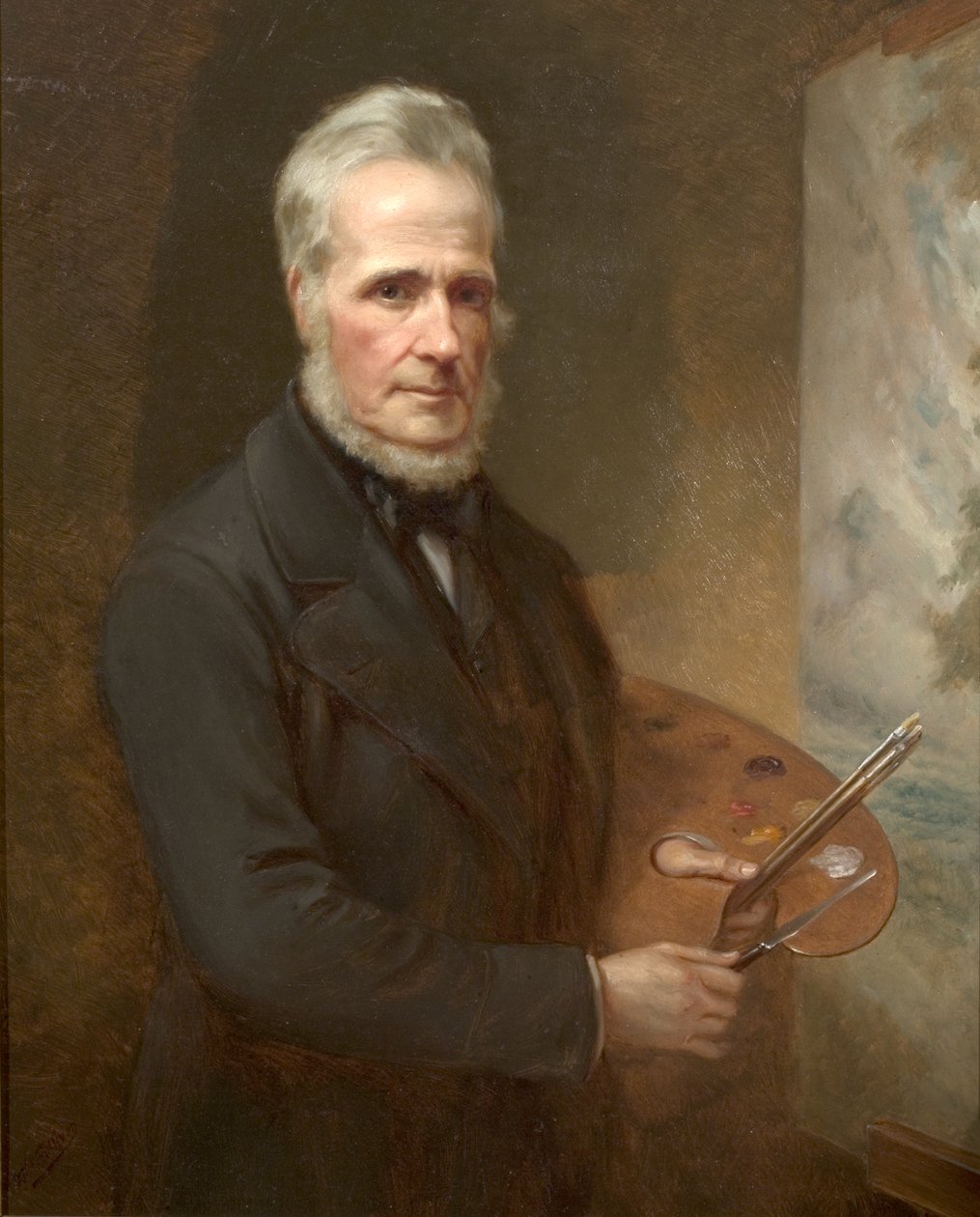 Artysta Henry Dawson autorstwa William Holmes Sullivan