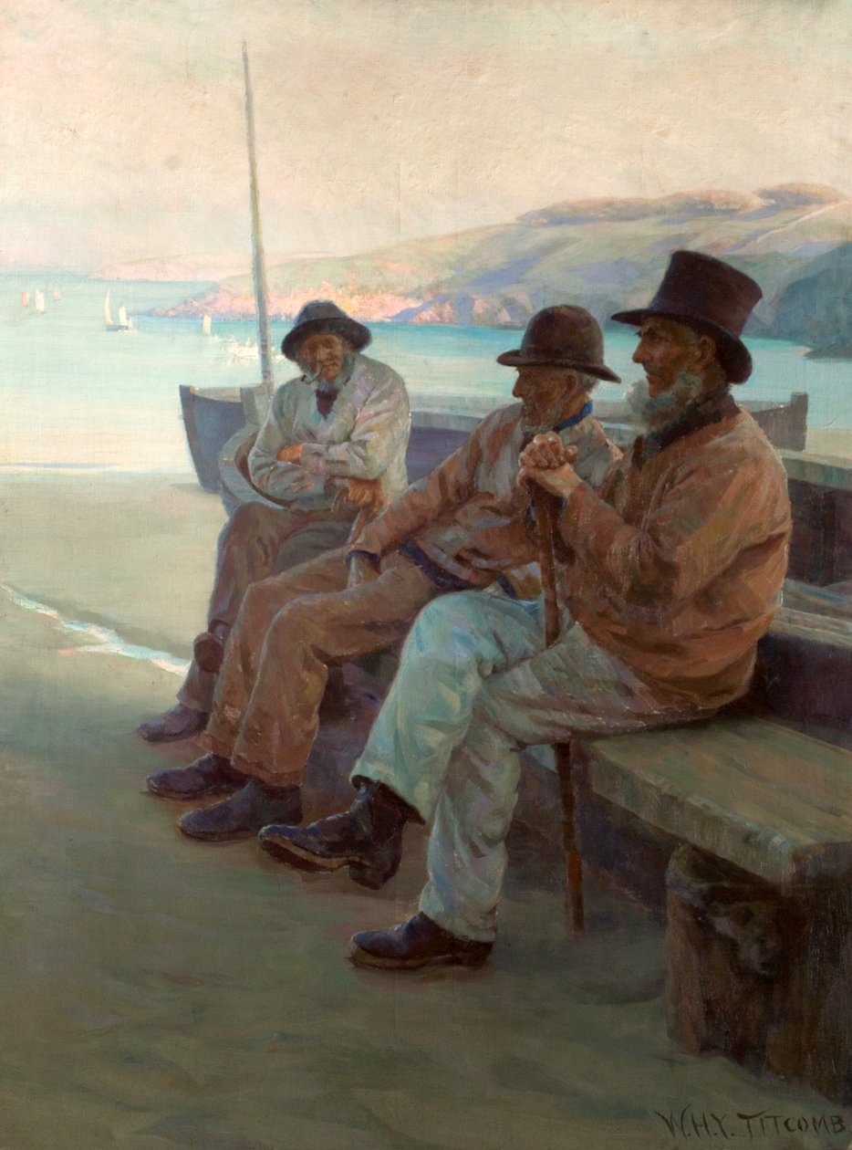 Stare psy morskie, 1891 autorstwa William Holt Yates Titcomb