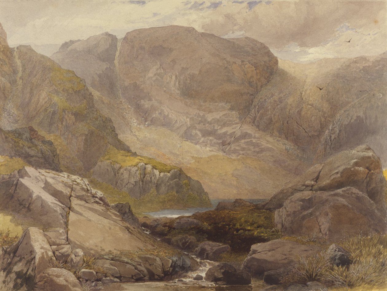 Krajobraz, 1867 autorstwa William Hull