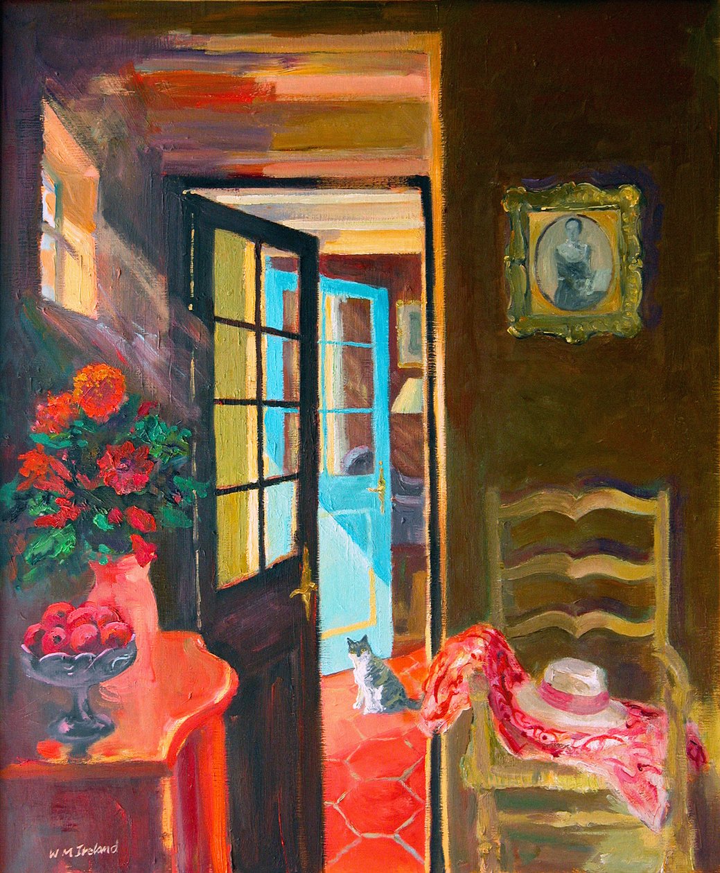 Niebieskie drzwi, 2003 autorstwa William Ireland