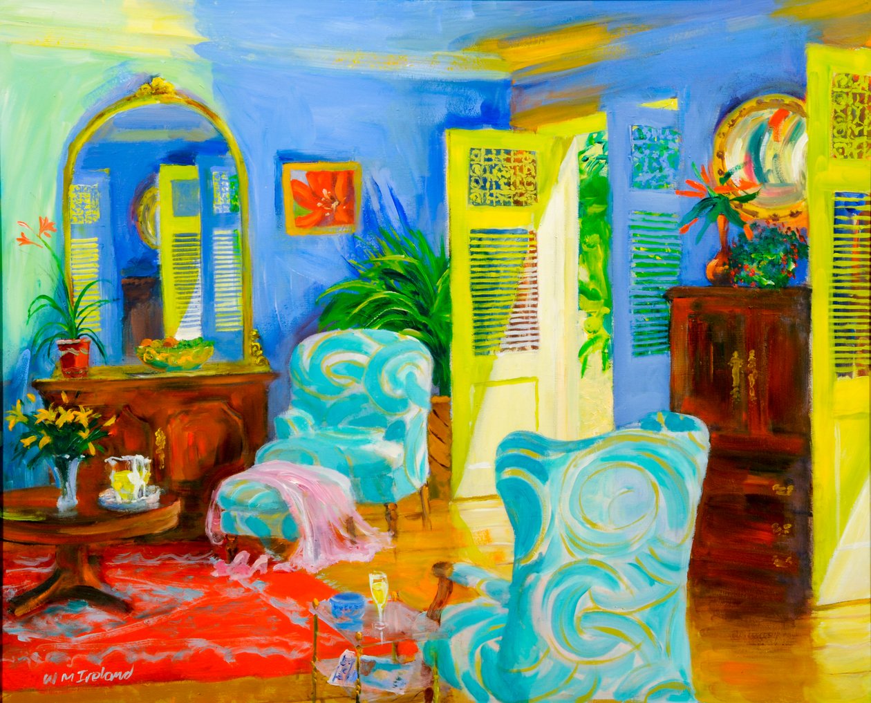 Pokój Niebieski, 20078 autorstwa William Ireland