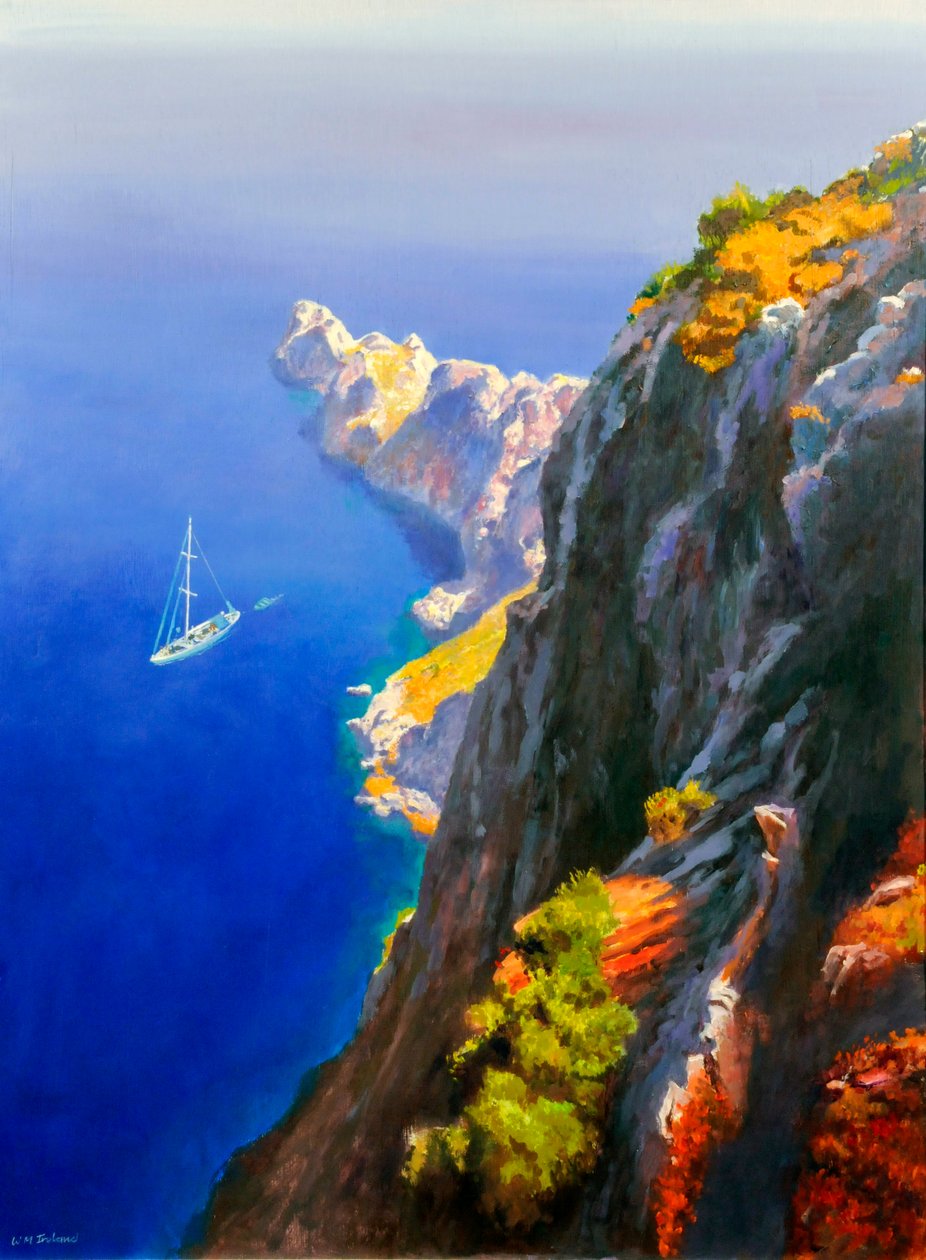 Niebieski jacht, 20078 autorstwa William Ireland