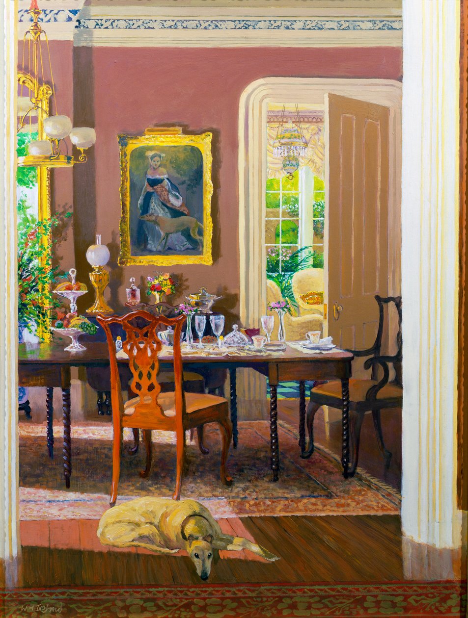 Jadalnia (styl wiktoriański) autorstwa William Ireland