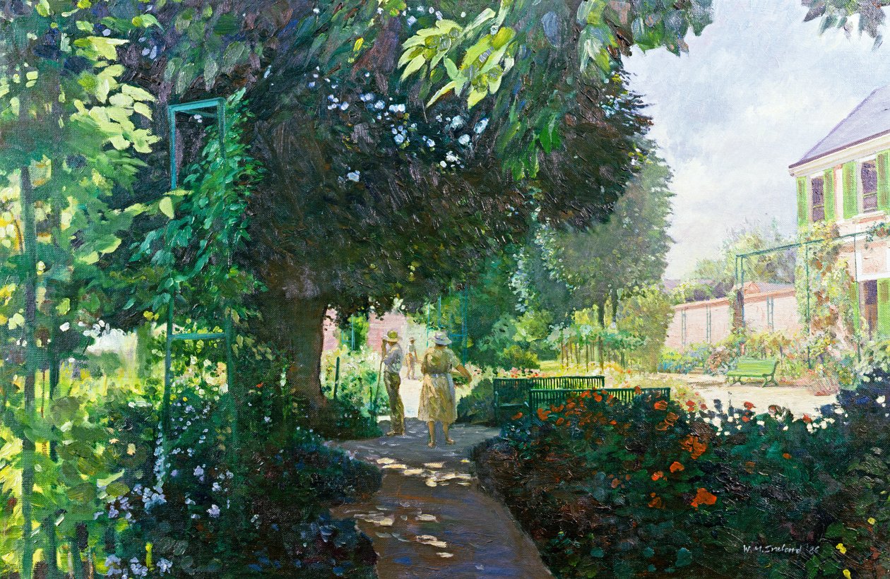 Ogród Moneta autorstwa William Ireland