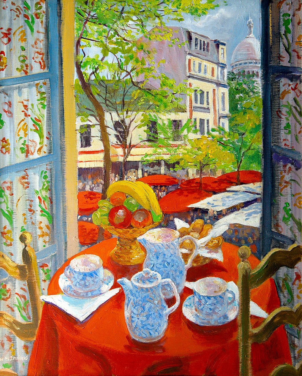 Montmartre, 2003 r. autorstwa William Ireland
