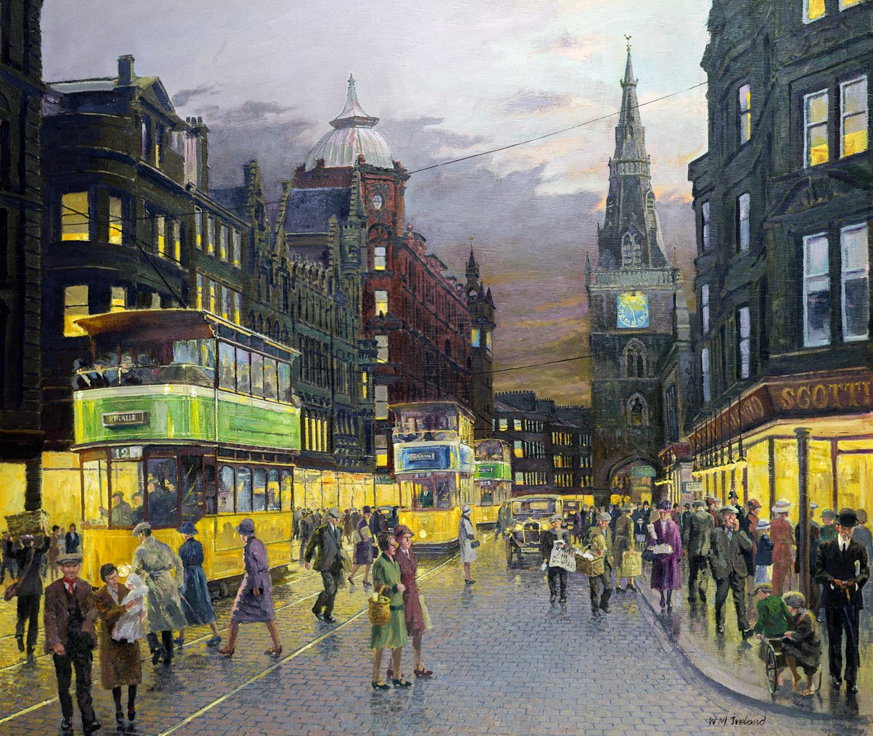 Trongate, Glasgow autorstwa William Ireland