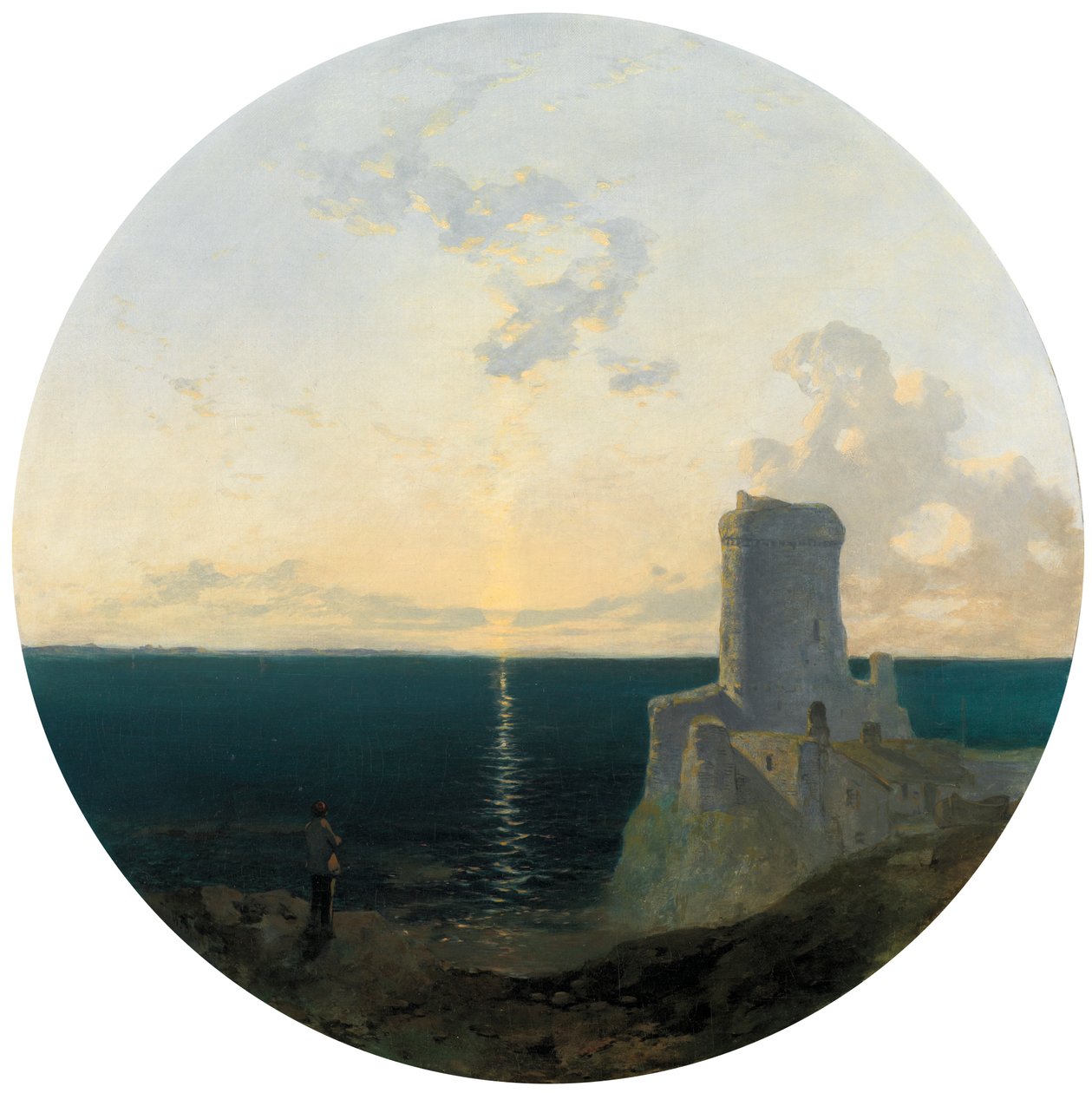 Zachód słońca autorstwa William James Blacklock