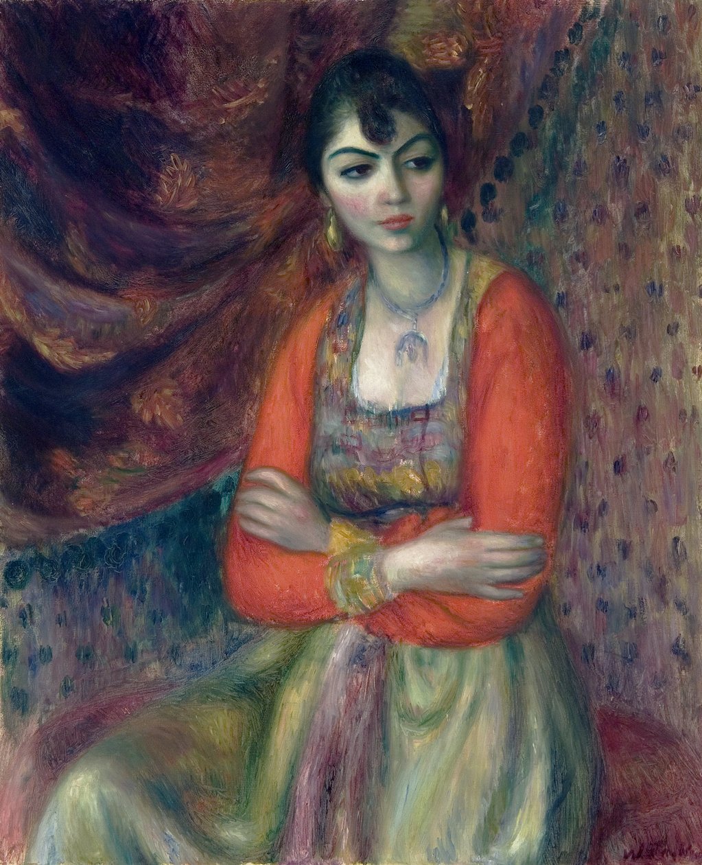 Dziewczyna ormiańska, 1916 autorstwa William James Glackens
