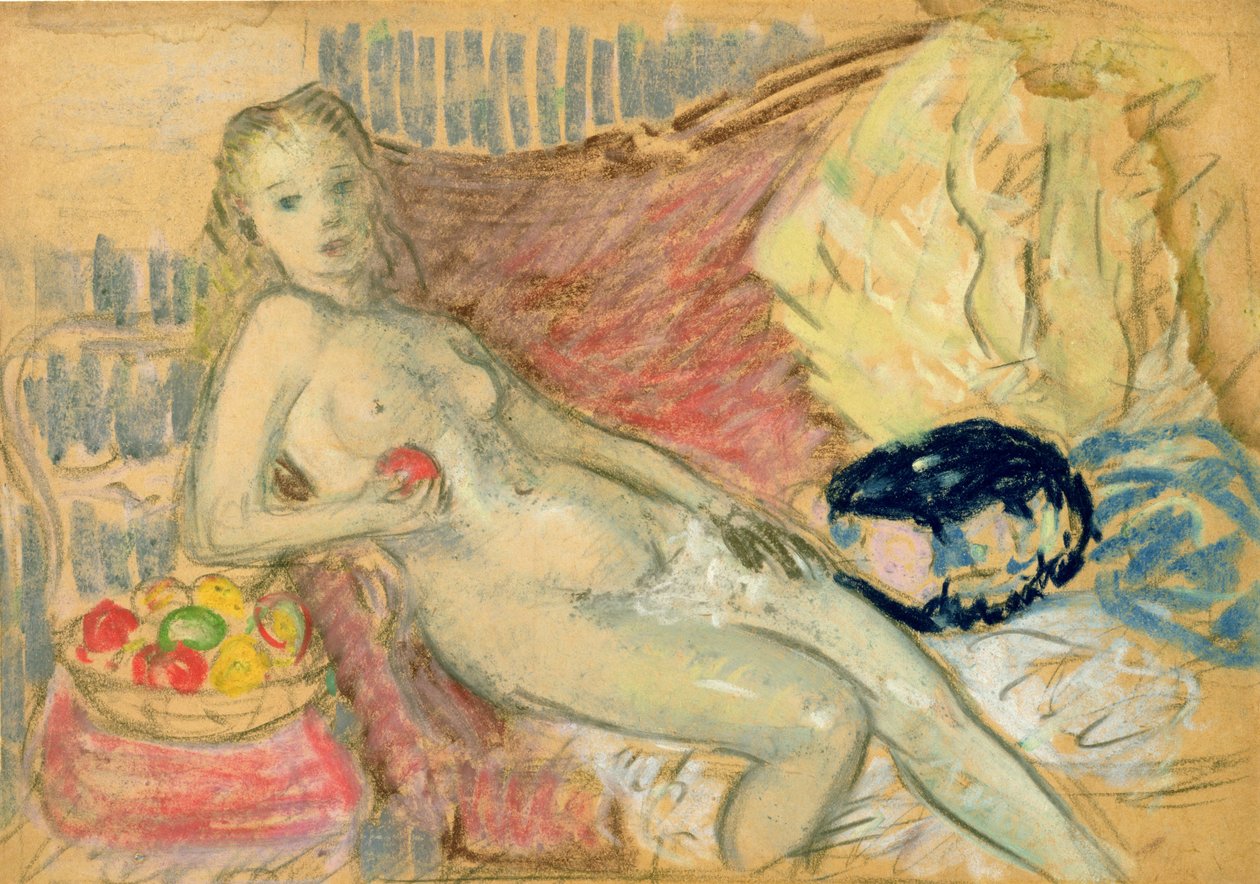 Ucz się nago z Apple autorstwa William James Glackens
