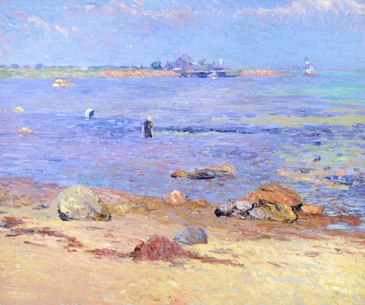 Treading Clams, Wickford autorstwa William James Glackens